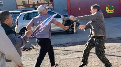 Candidato a deputado estadual apanha de relho durante campanha em Passo Fundo