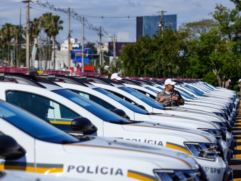 Município de São Martinho é beneficiado com novas viaturas para forças de segurança