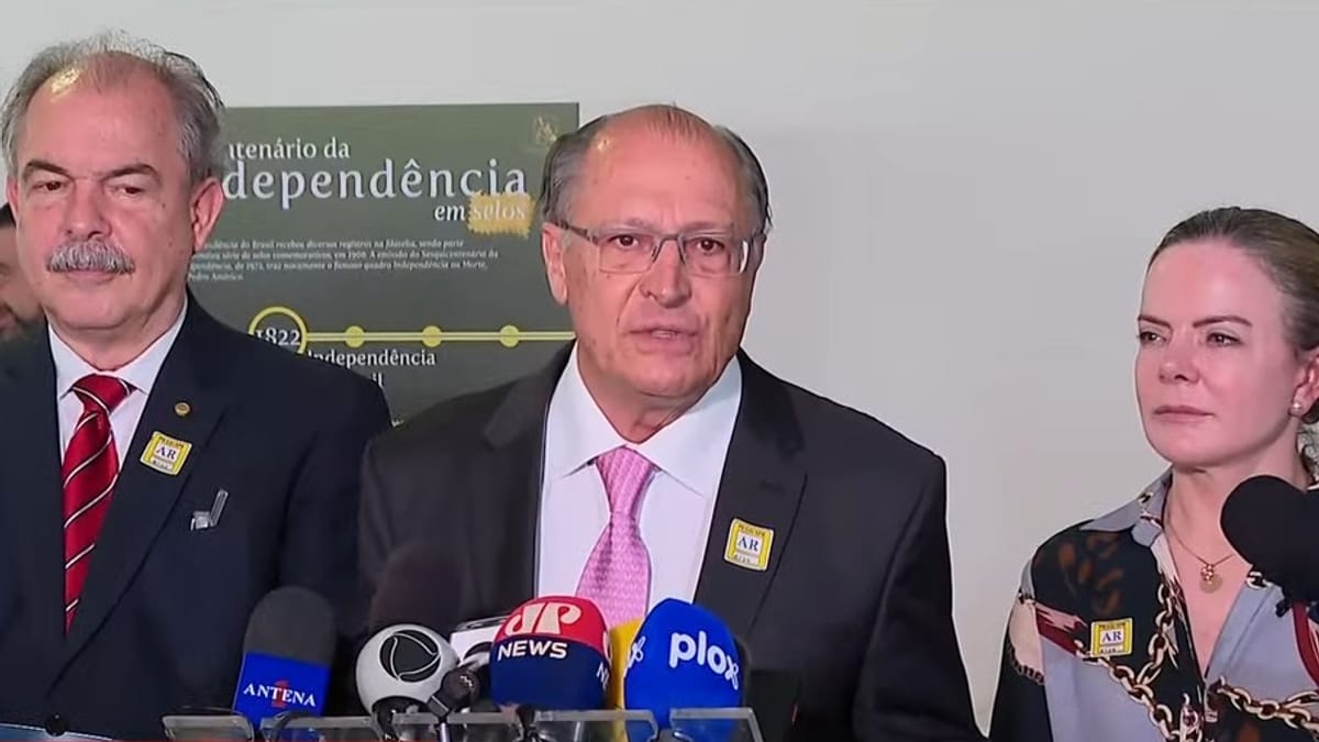 Transição já começou e composição da equipe será anunciada na segunda, diz Alckmin