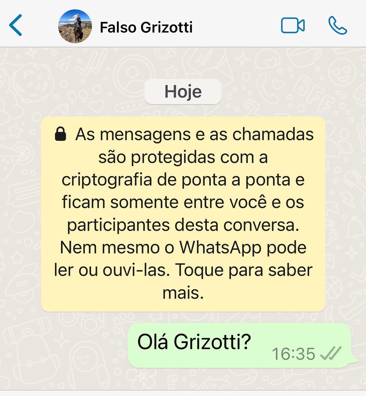 Bandidos usam nome e imagem do jornalista Giovane Grizotti para aplicar golpe!