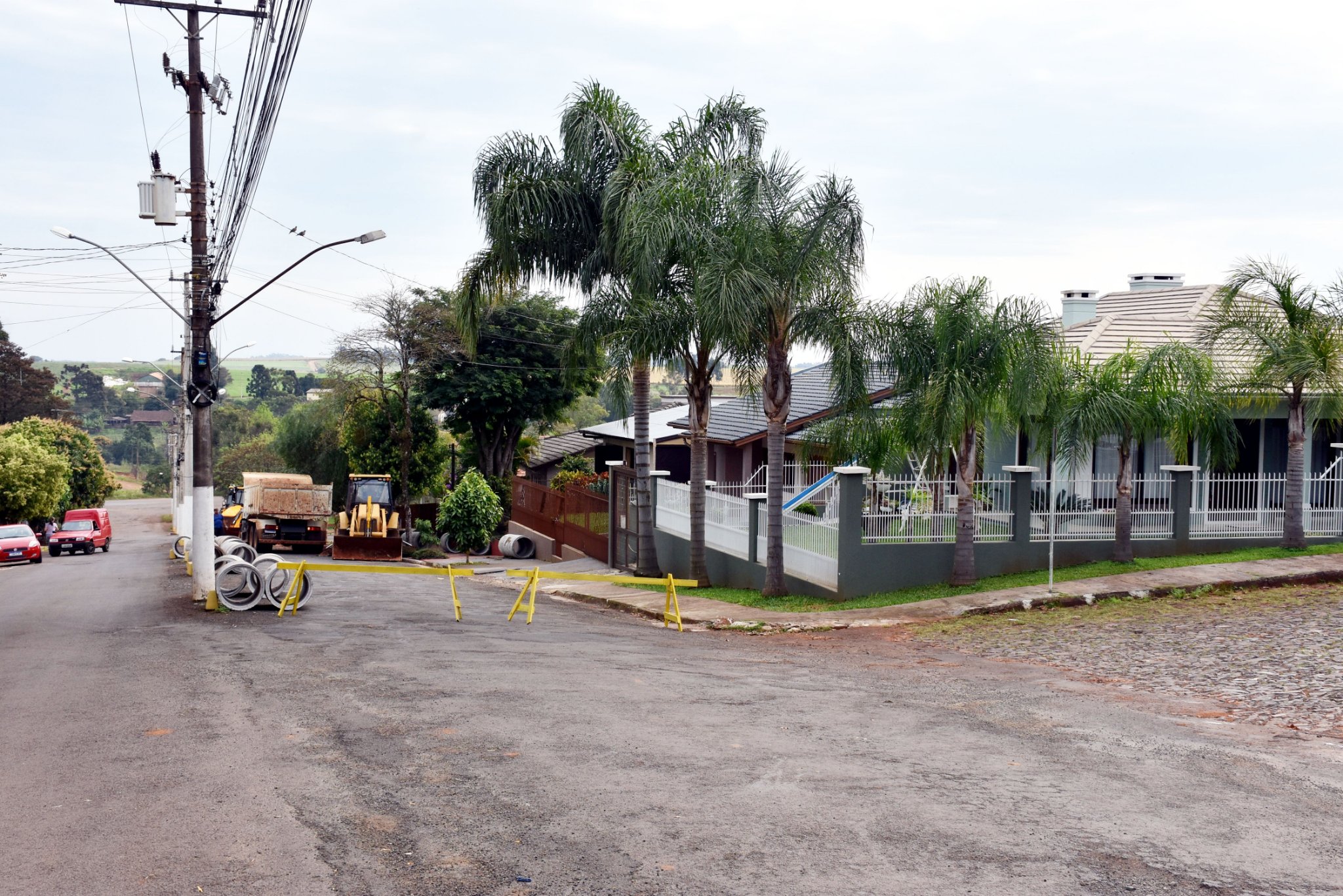 Prefeitura de Três Passos Inicia as obras na Rua Gaspar Silveira Martins