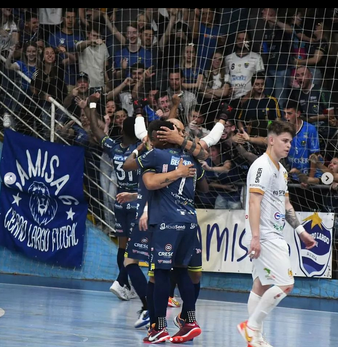 ATLEC é goleada pelo Cerro Largo Futsal e fica de fora da Taça de Inverno