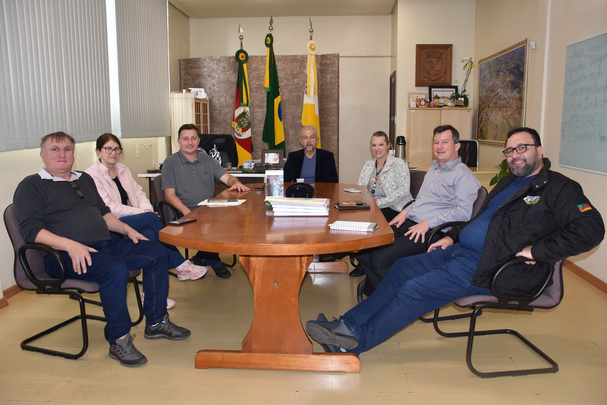 Executivo Municipal de Três Passos dialoga com o SENAI