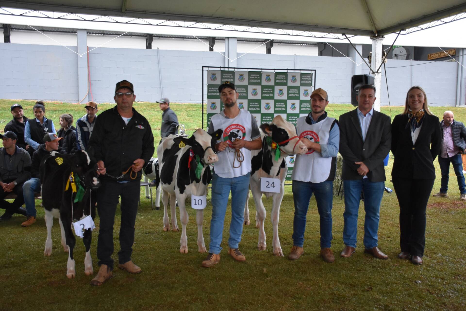 11ª Mostra da Terneira premiou os animais de destaque na bovinocultura de leite durante a 16ª FEICAP